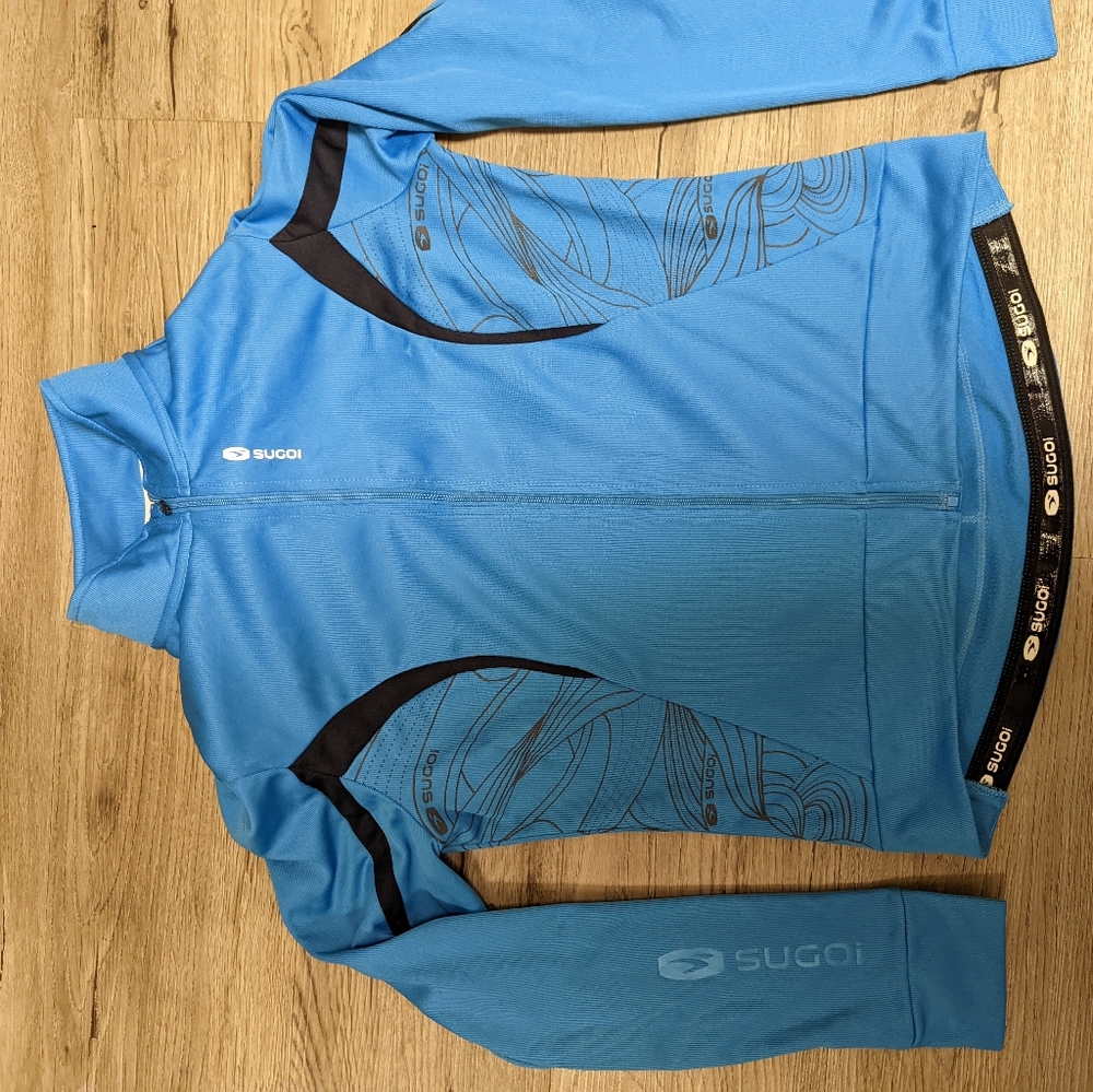 New, without tags, Sugoi thermal cycling JKT, w's medium, fleece interior